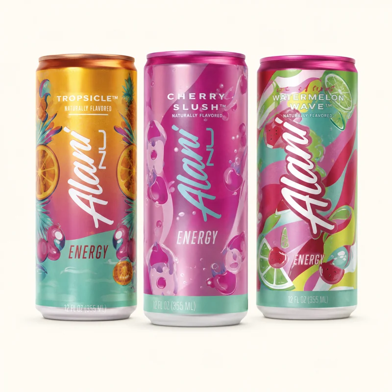 Alani energy drink — Bebida energética Alani at La Aguila Market