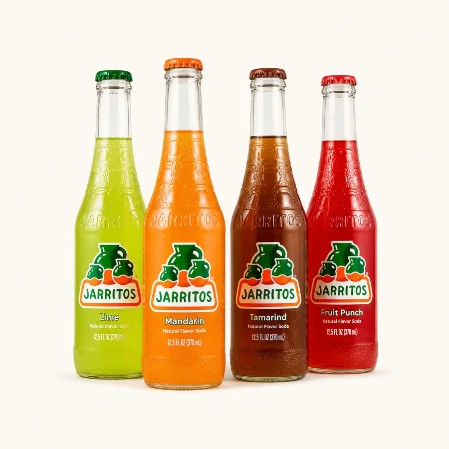 Jarritos glass soda — Refresco Jarritos de vidrio at La Aguila Market