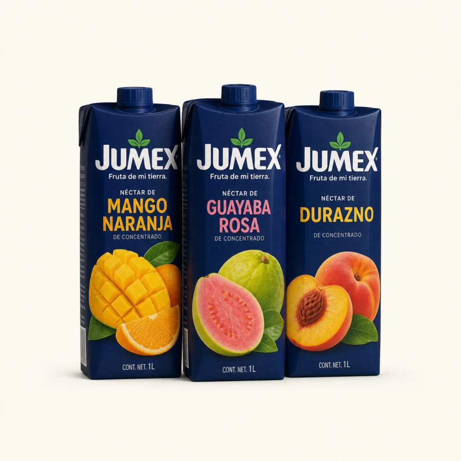Jumex nectar carton — Néctar Jumex en cartón at La Aguila Market
