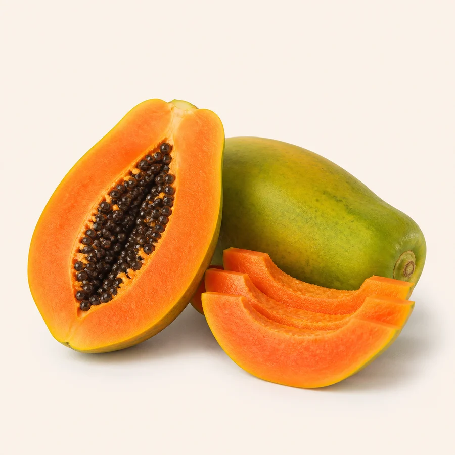 Papaya at La Aguila Market