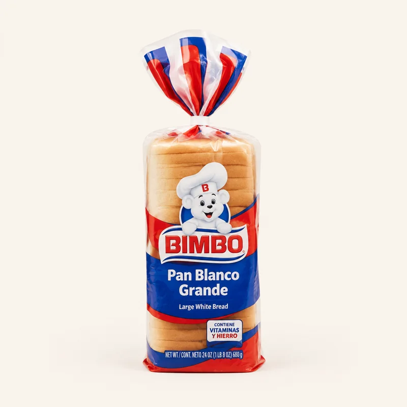 Bimbo white bread — Pan blanco Bimbo at La Aguila Market