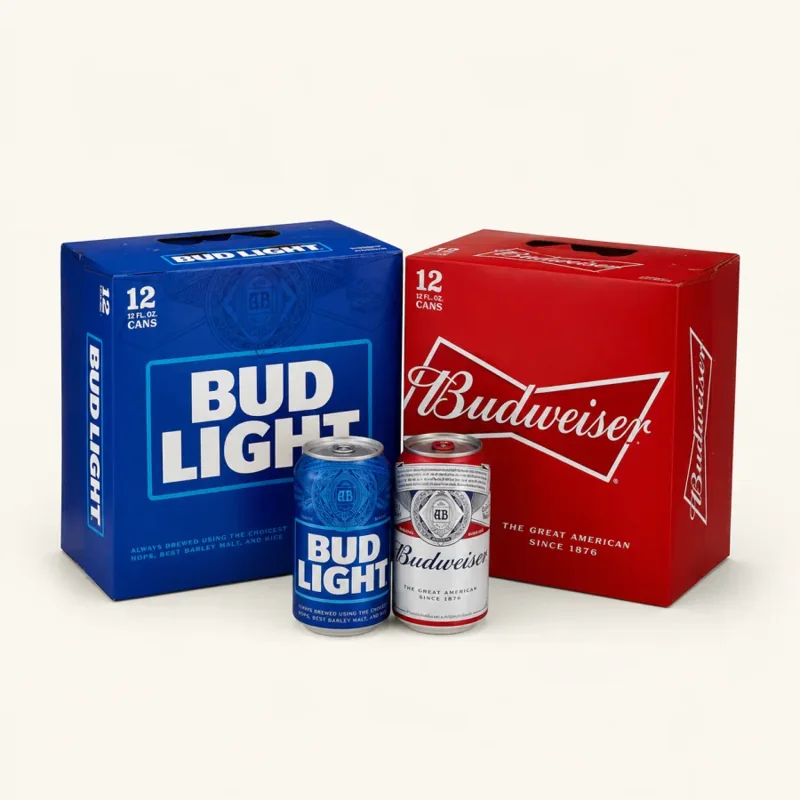 Bud Light or Budweiser — Bud Light o Budweiser at La Aguila Market