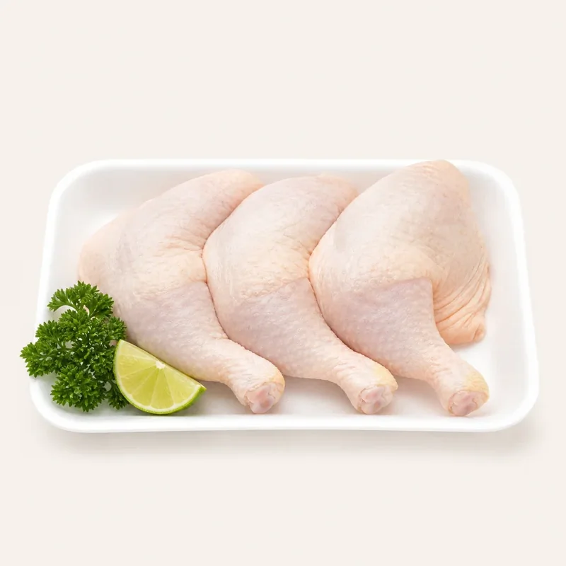 Chicken leg quarter — Pierna de pollo con muslo at La Aguila Market