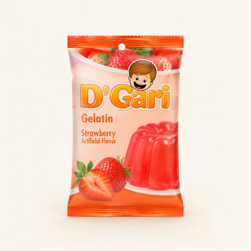 D’Gari gelatin mix — Gelatina D’Gari at La Aguila Market