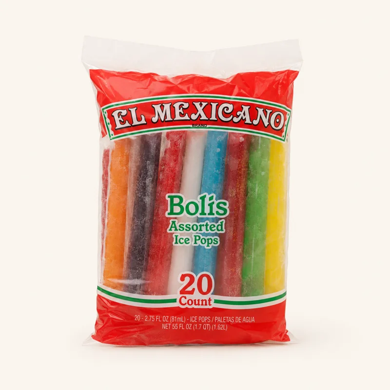 El Mexicano ice pops — Bolis El Mexicano at La Aguila Market