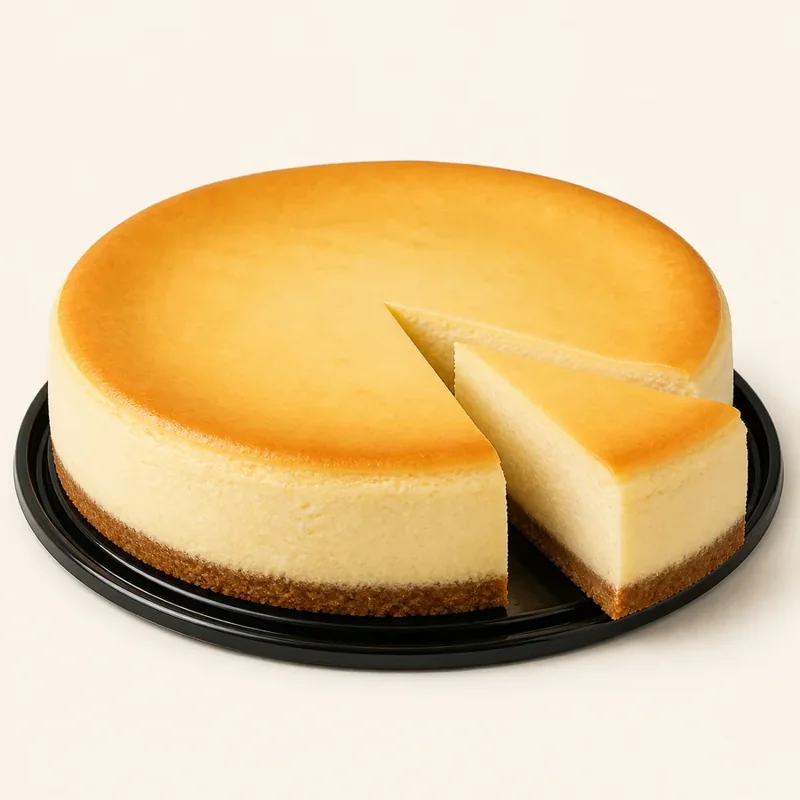 Large cheesecake — Cheesecake grande at La Aguila Market