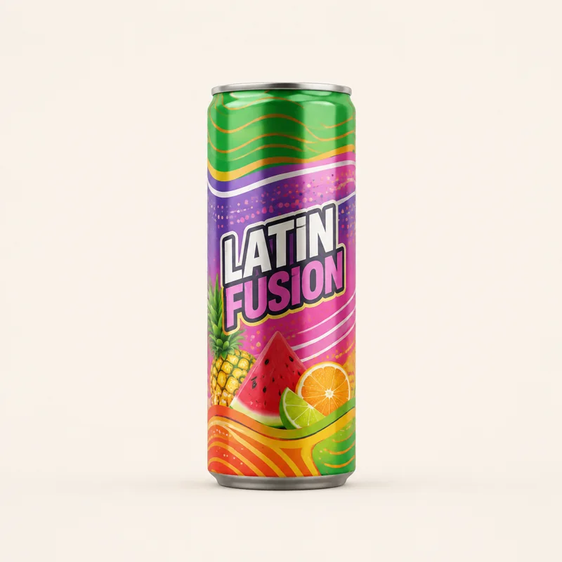 Latin Fusion drink — Bebida Latin Fusion at La Aguila Market