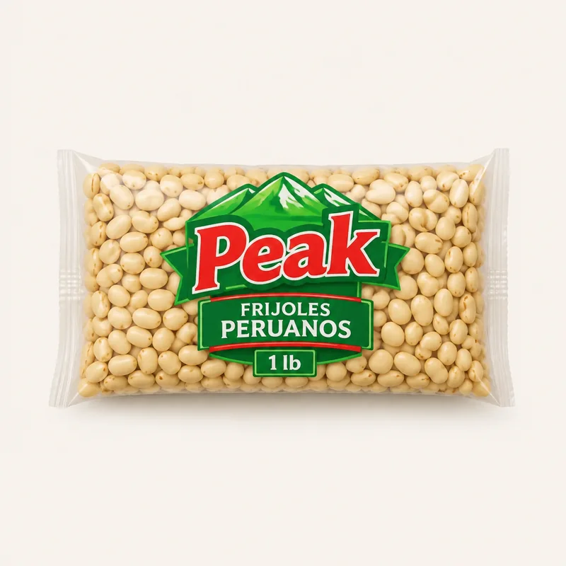 Peak Peruvian beans — Frijol peruano Peak at La Aguila Market