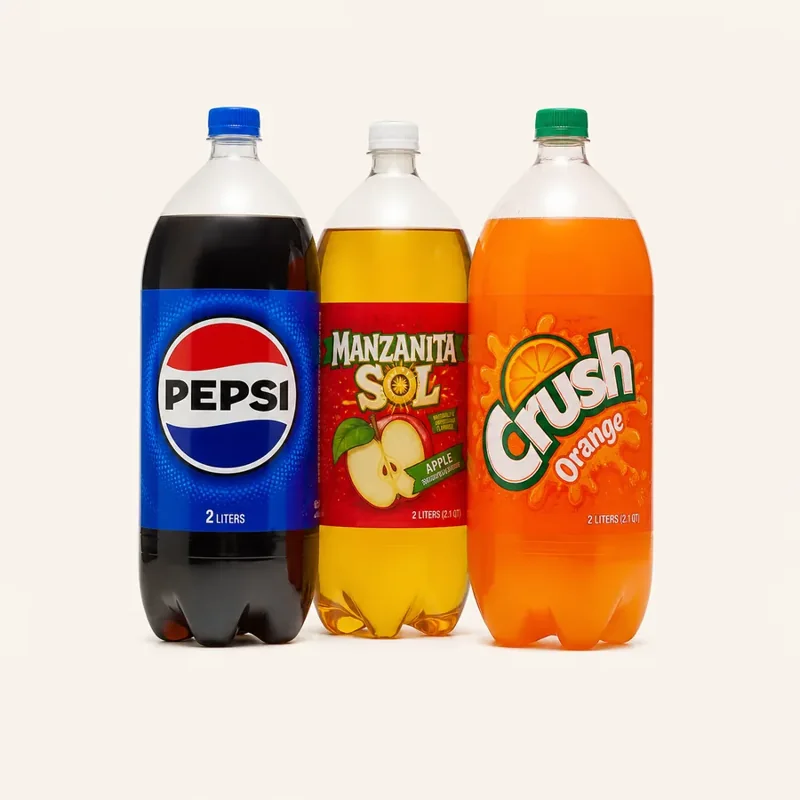 Pepsi assorted soda — Refrescos Pepsi surtidos at La Aguila Market