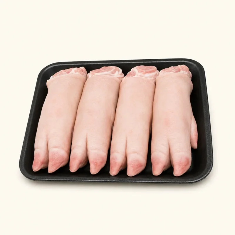 Pork feet — Patas de cerdo at La Aguila Market