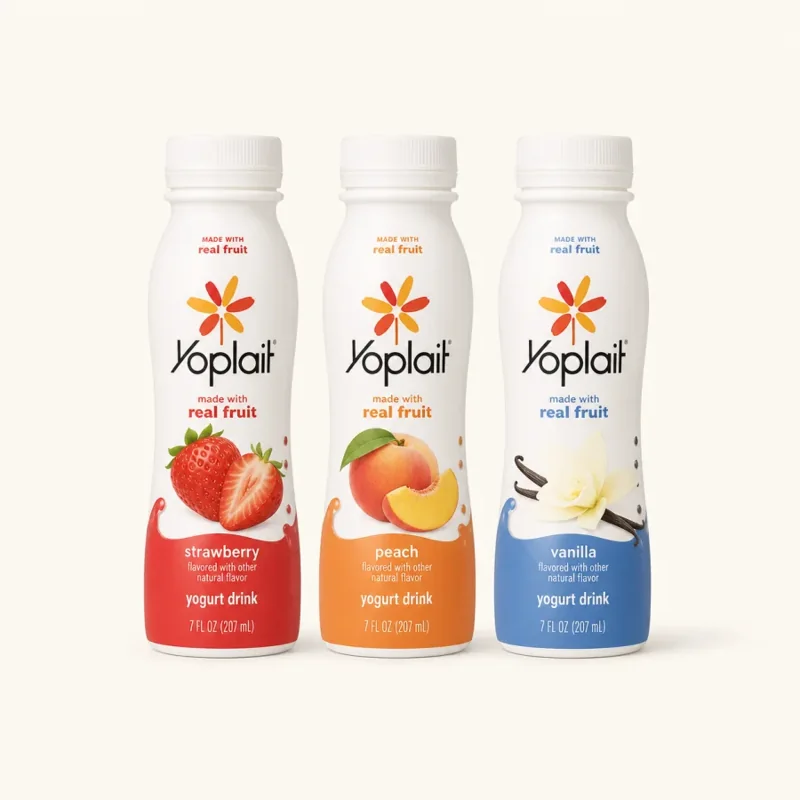 Yoplait yogurt drink — Yogur bebible Yoplait at La Aguila Market