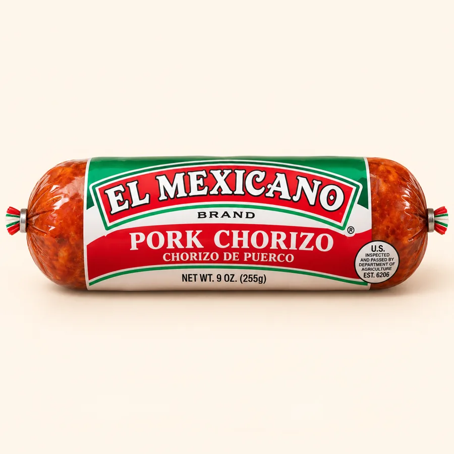 El Mexicano chorizo — Chorizo El Mexicano at La Aguila Market