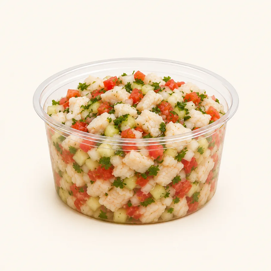 Fish ceviche — Ceviche de pescado at La Aguila Market