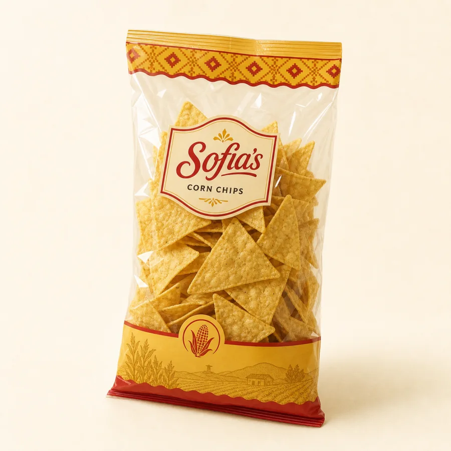Sofía’s corn chips — Totopos Sofía’s at La Aguila Market