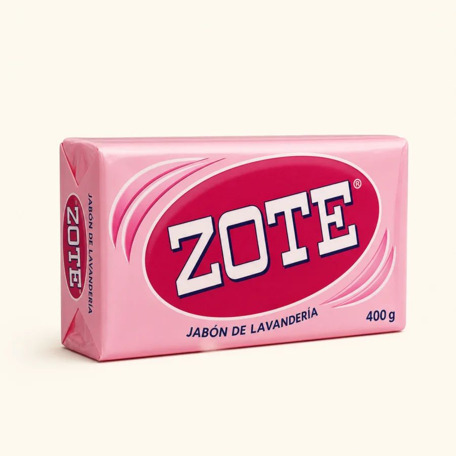 Zote laundry soap — Jabón de lavandería Zote at La Aguila Market